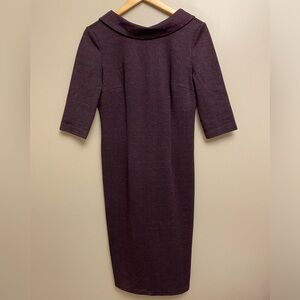 La Reine Blanche Purple Dress Size 46